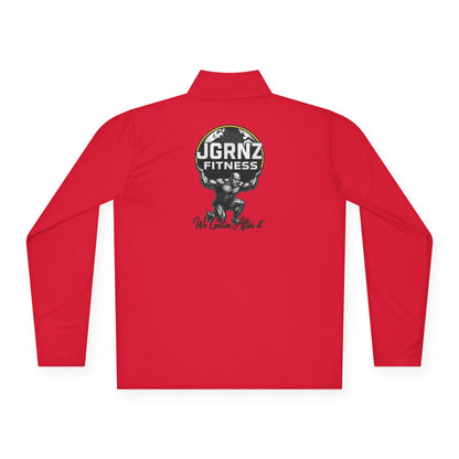 Men’s Performance Quarter-Zip Pullover -Steel Atlas - JGRNZ Fitness