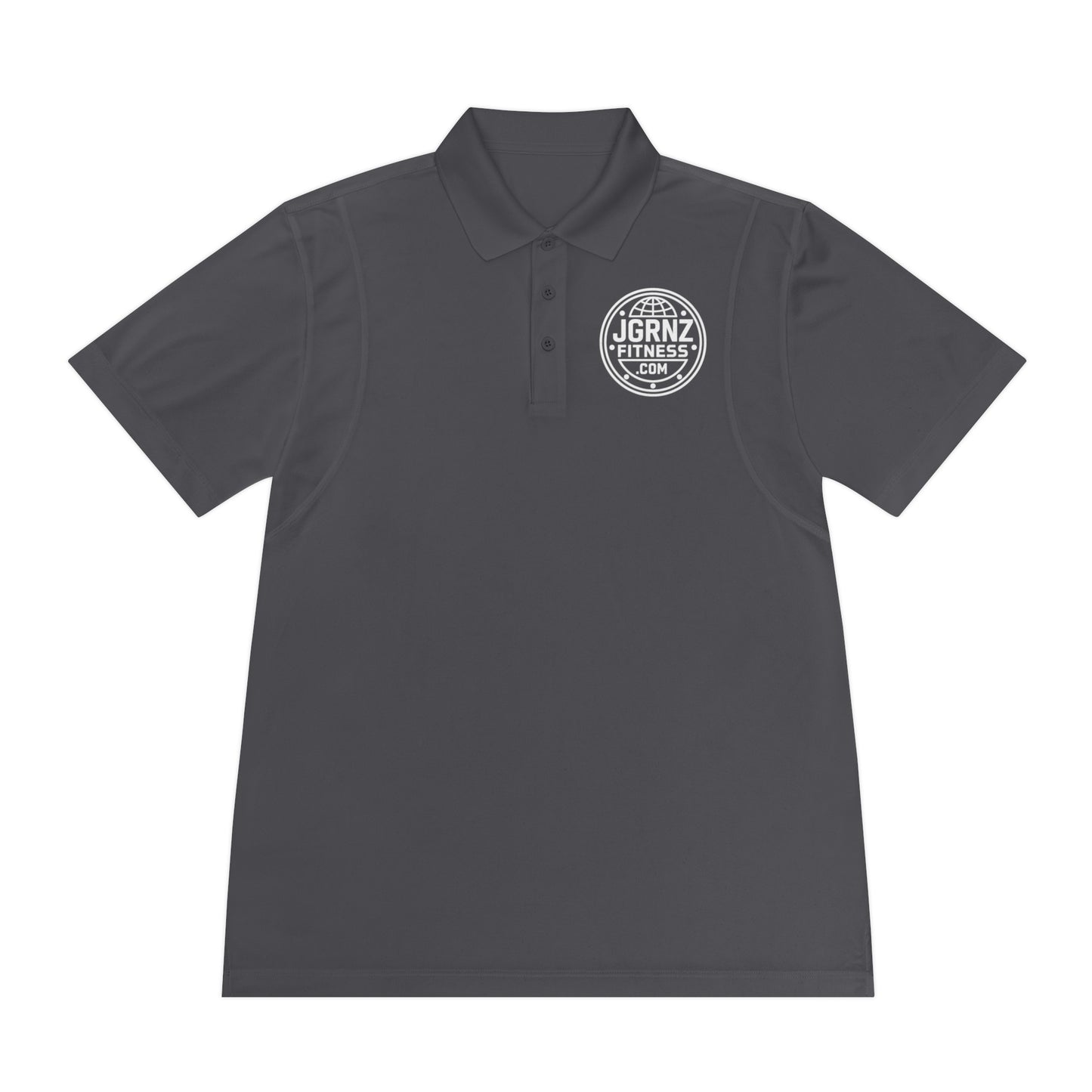 Performance Polo Shirt - Moisture Wicking - Plate - JGRNZ FITNESS