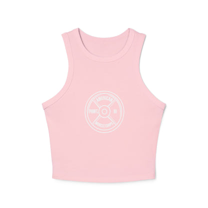 Ladies Ribbed Tank -  AMC Strong - American Muscle Corps