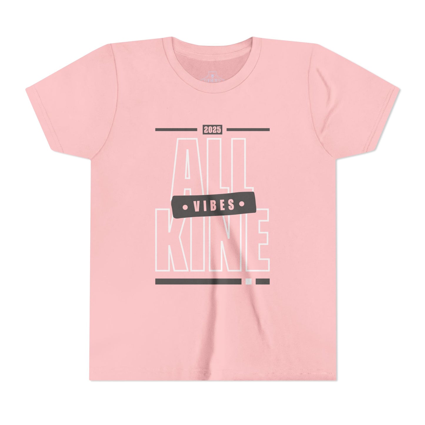 Youth Airlume Cotton Athletic  Tee - Vibes - All Kine