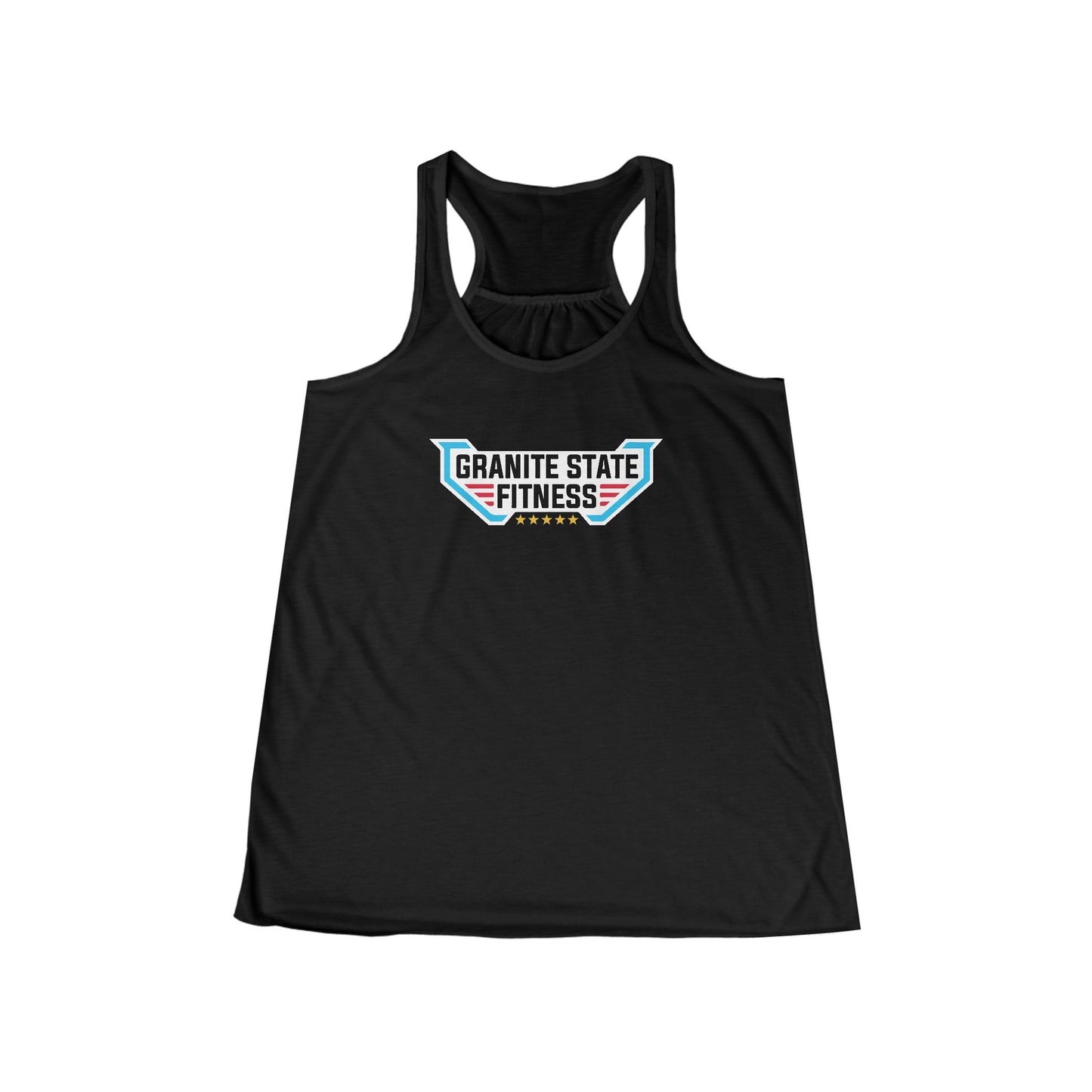 Ladies Flowy Racerback Tank - Granite State Fitness