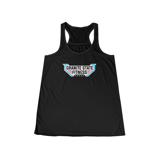 Ladies Flowy Racerback Tank - Granite State Fitness