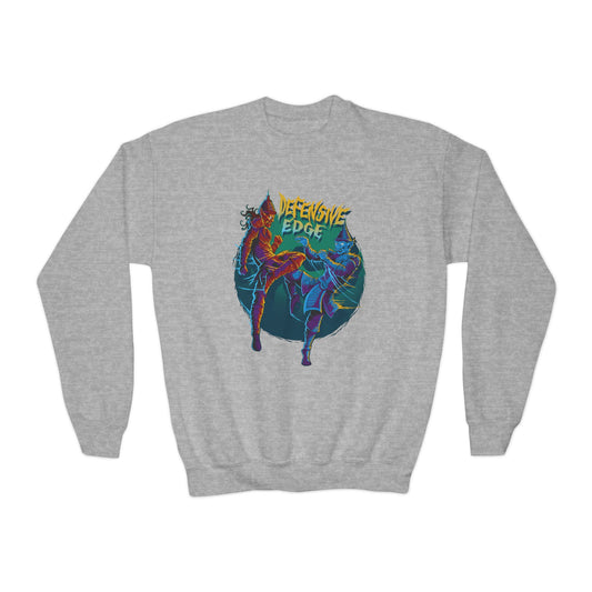 Youth Perfect Soft Crewneck Sweatshirt - DEM- Defensive Edge Martial Arts