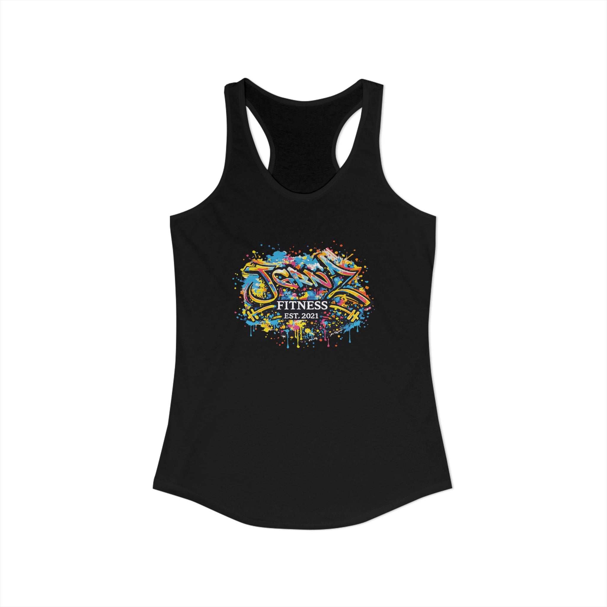 Ladies Racerback Tank - EST 2021 - JGRNZ Fitness