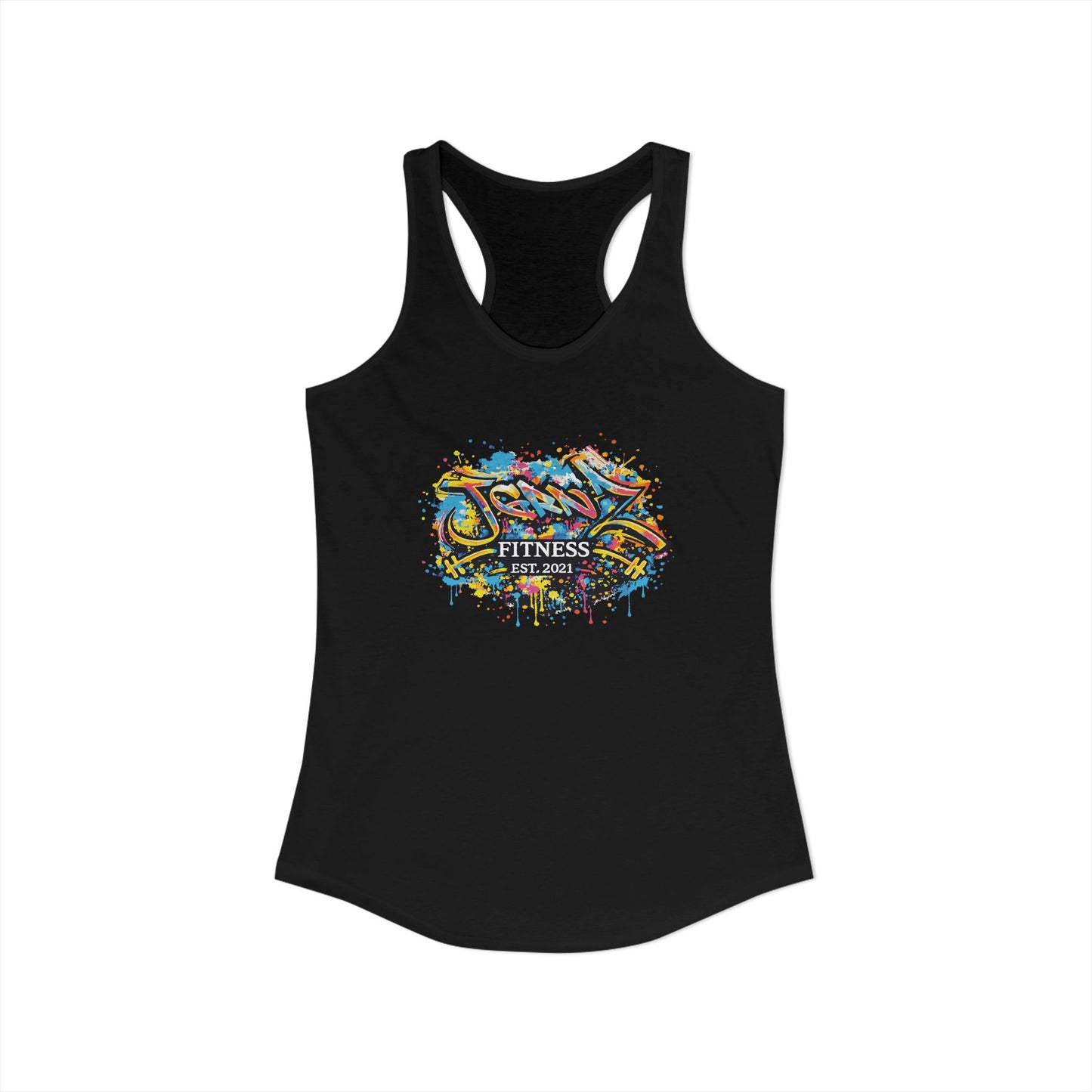 Ladies Racerback Tank - EST 2021 - JGRNZ Fitness