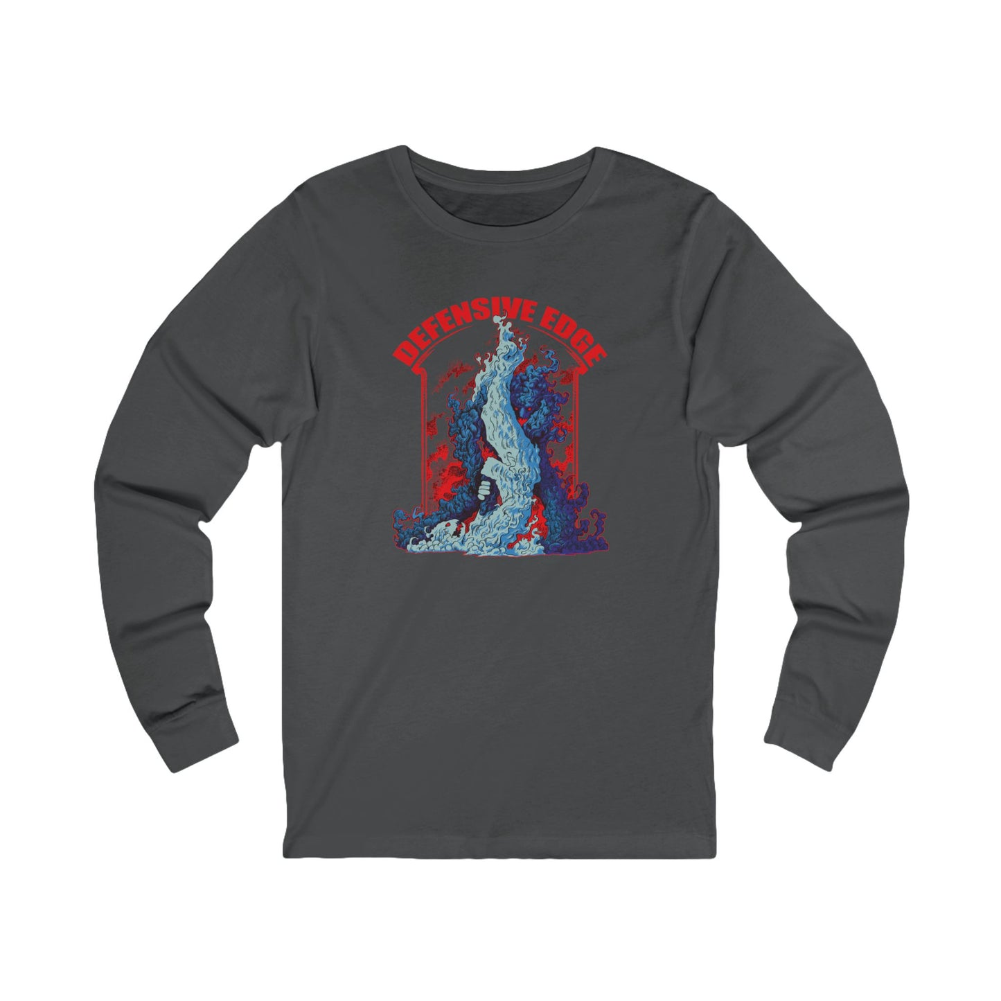 Long Sleeve Cotton Shirt - DE-Defensive Edge Martial Arts