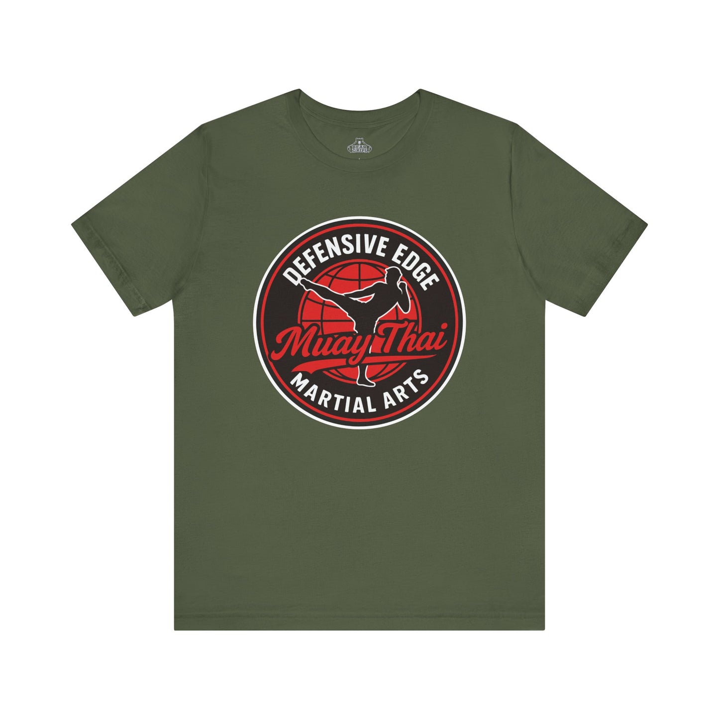 Airlume Cotton Athletic Tee - Muay Thai - Defensive Edge
