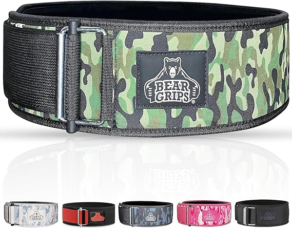 3 Layer Weight Lifting Belt - Auto Locking Gym Belt for Men and Women