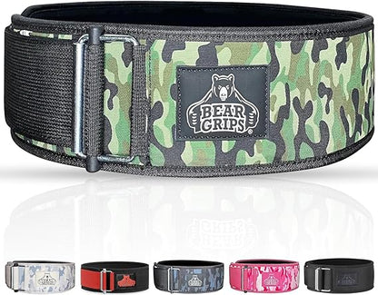 3 Layer Weight Lifting Belt - Auto Locking Gym Belt for Men and Women