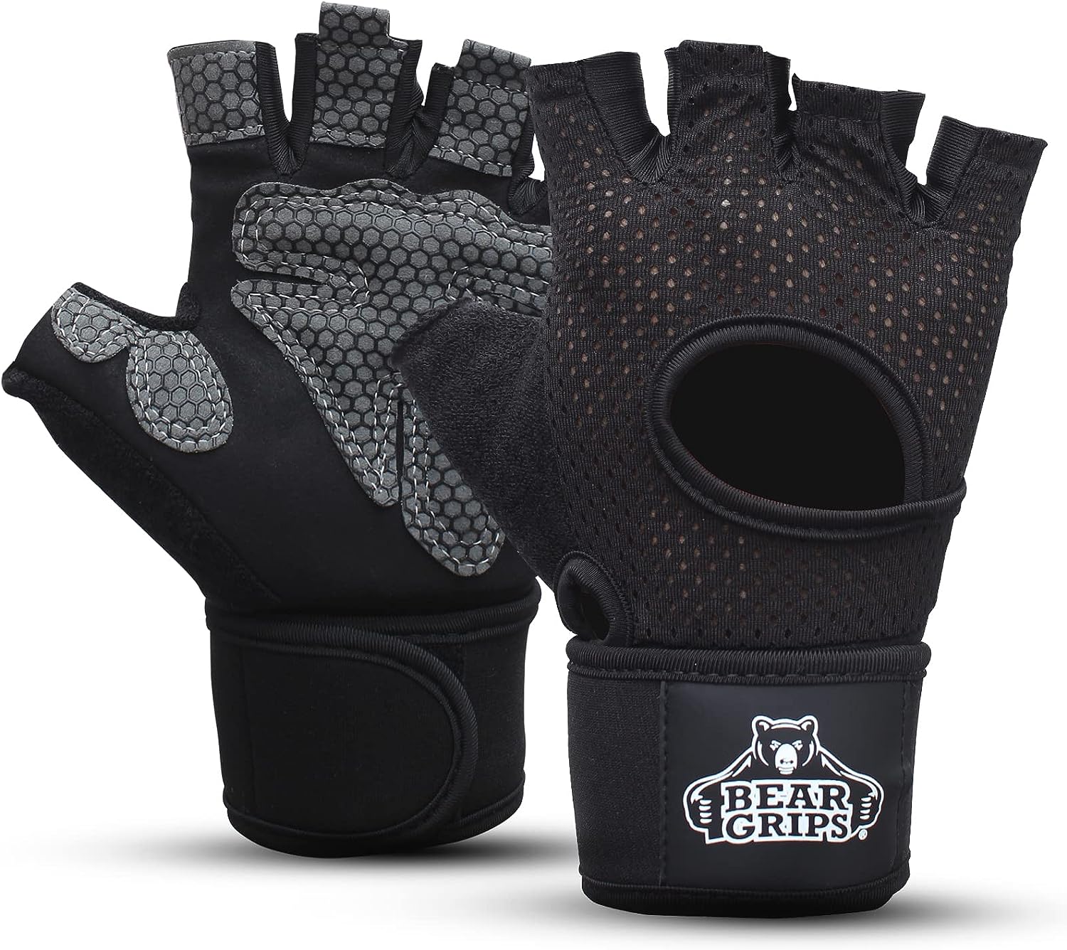 bear grip handschuhe Workout Gloves for Exercise, Increased Grip, Protection