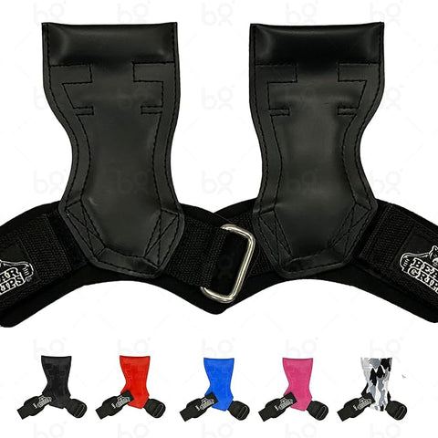 Workout Grips With Wrist Straps