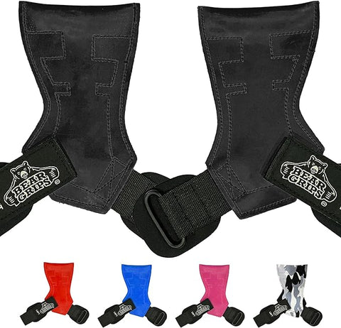 Workout Grips With Wrist Straps