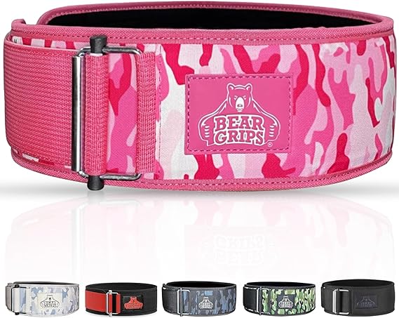 3 Layer Weight Lifting Belt - Auto Locking Gym Belt for Men and Women