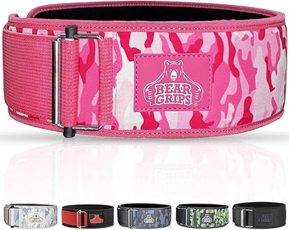 3 Layer Weight Lifting Belt - Auto Locking Gym Belt for Men and Women