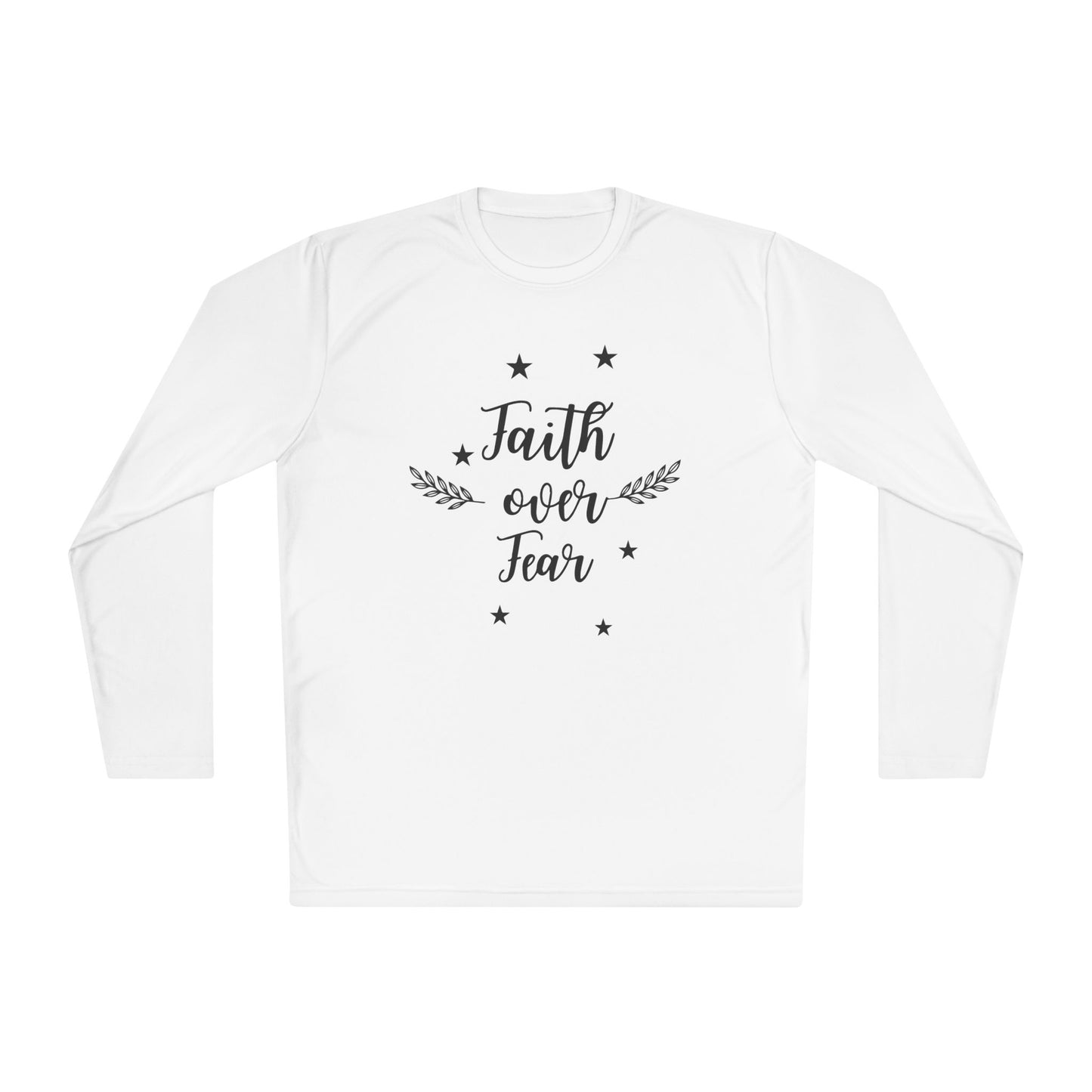 Unisex Performance Long Sleeve - Faith Over Fear-Faith N Fit