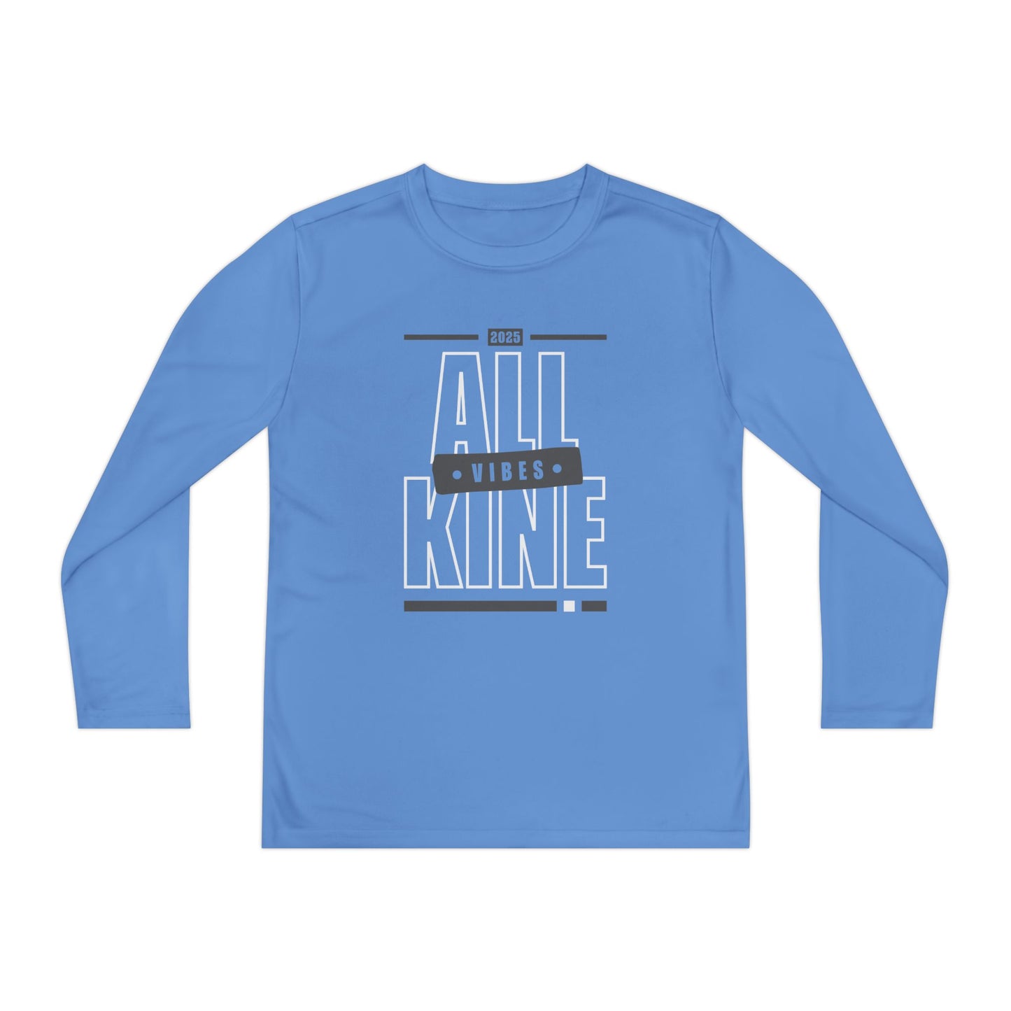 Youth Performance Long Sleeves - Vibes - All Kine