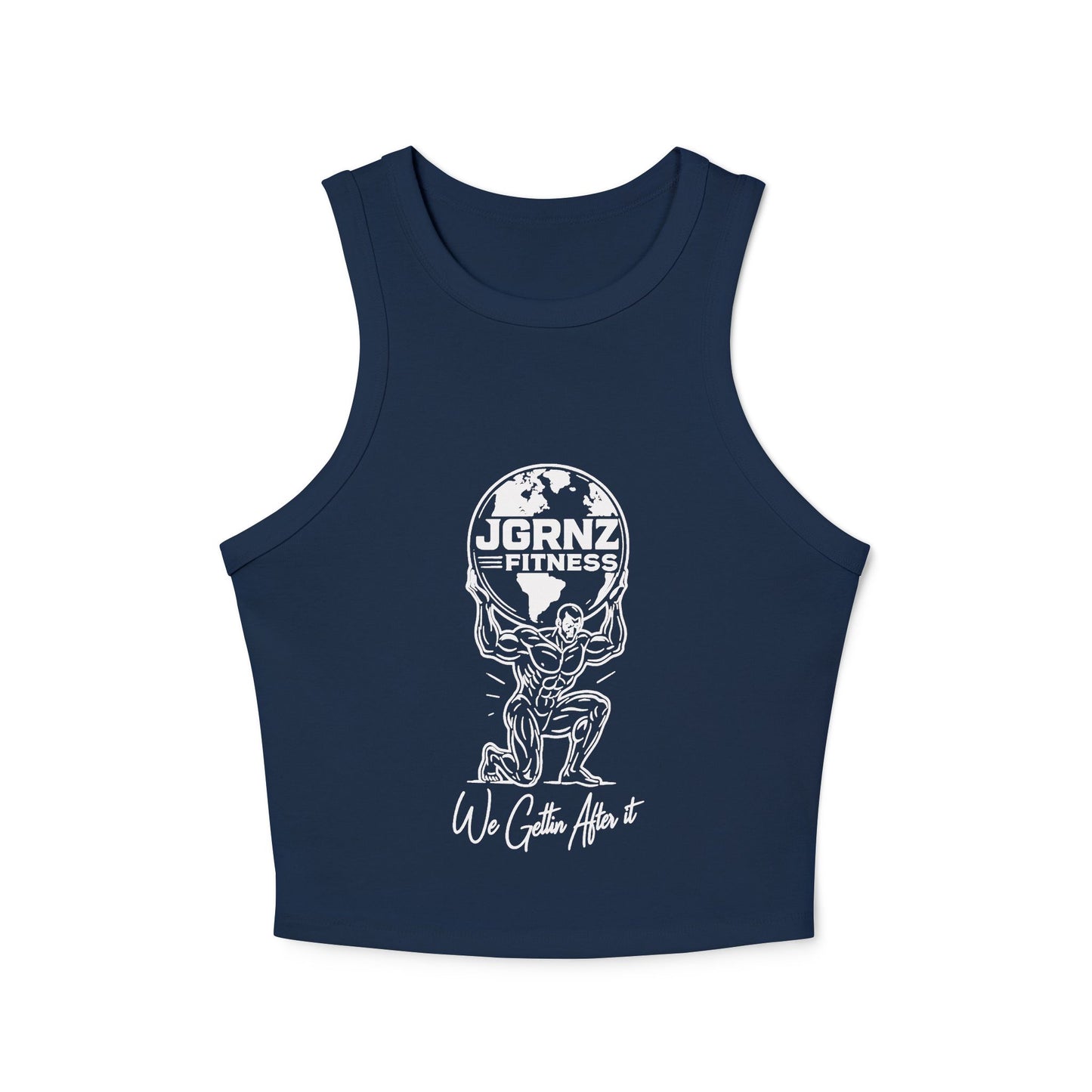 Ladies Ribbed Tank -  JGRNZ Fitness