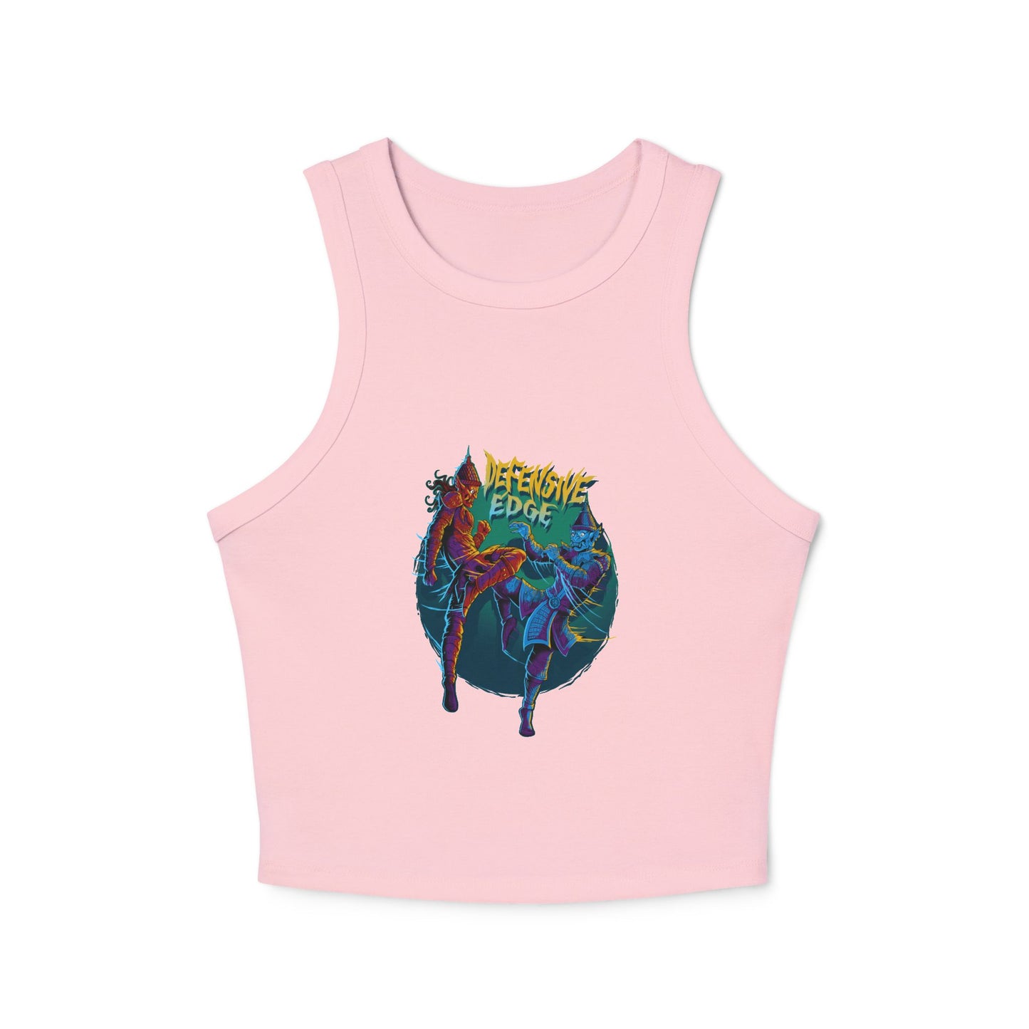 Ladies Ribbed Tank - DEM- Defensive Edge Martial Arts