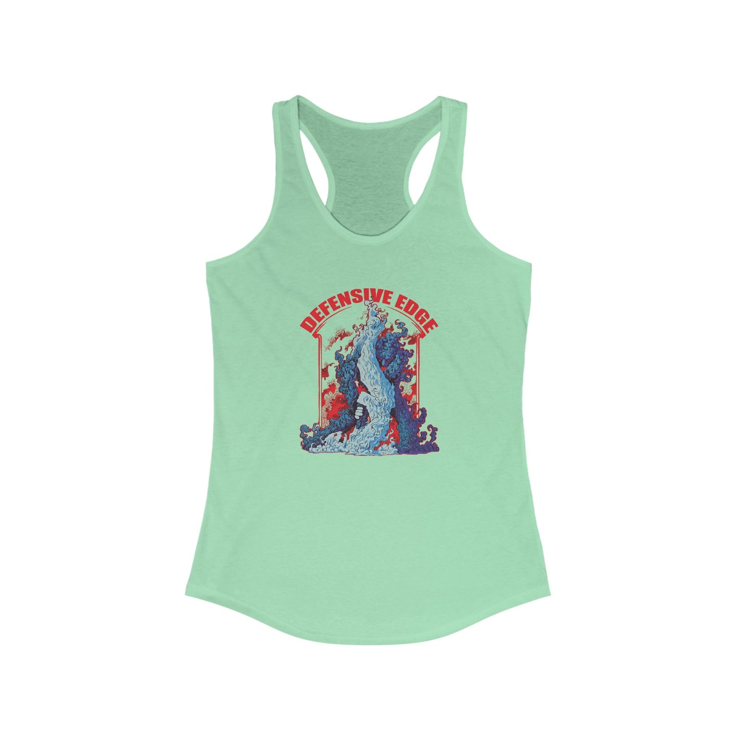 Ladies Racerback Tank - DE-Defensive Edge Martial Arts
