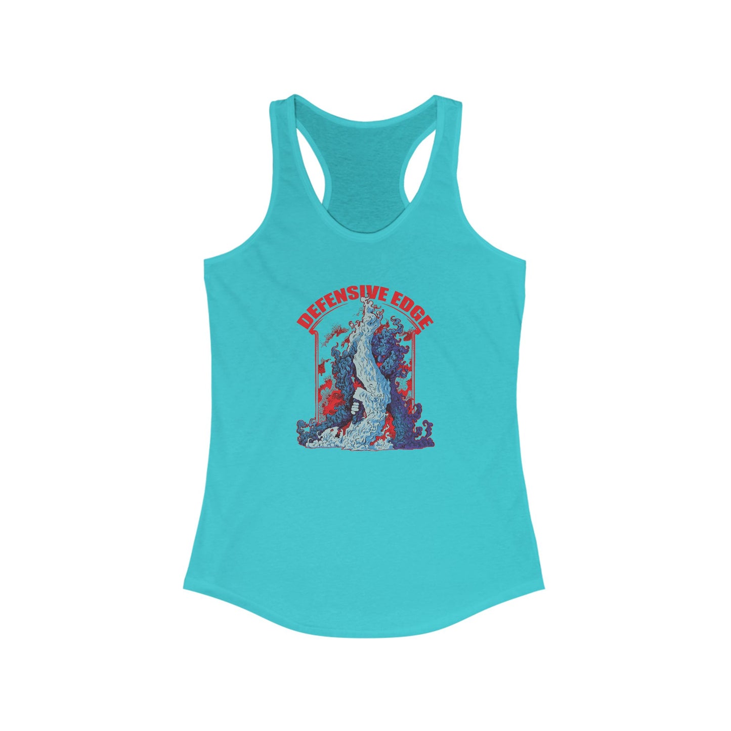 Ladies Racerback Tank - DE-Defensive Edge Martial Arts