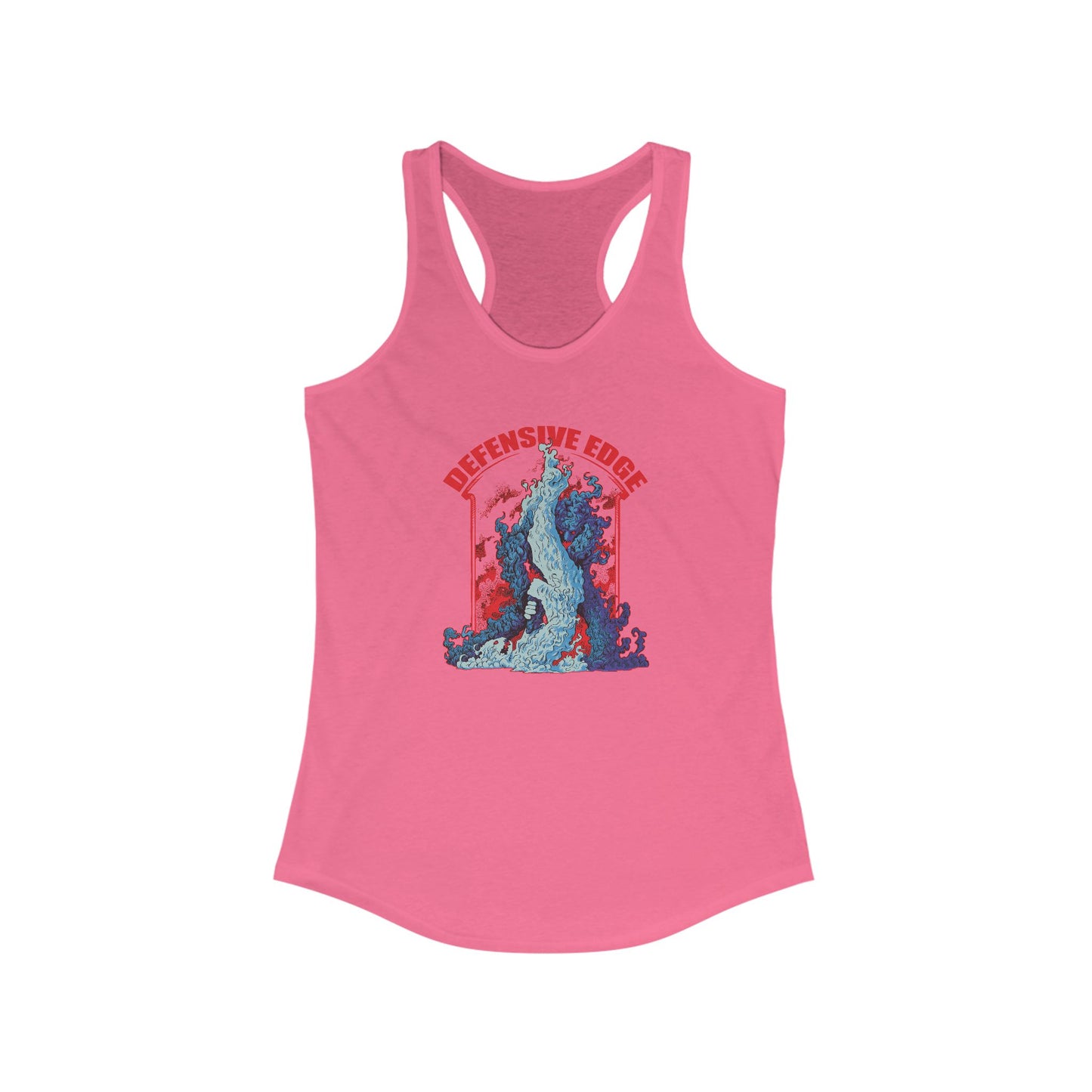 Ladies Racerback Tank - DE-Defensive Edge Martial Arts