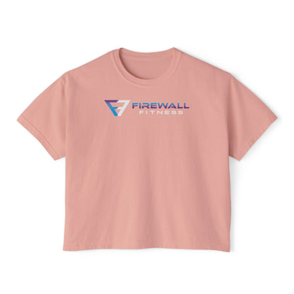 Women’s Oversized Boxy Tee - Firewall Fitness