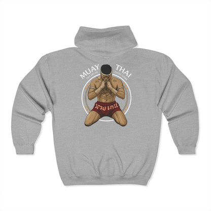 Classic Zip-Up Hoodie - 8 limbs - DS Muay Thai Squad