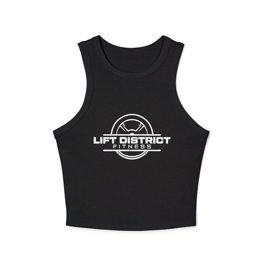 Ladies Ribbed Tank - Lift District Fitness