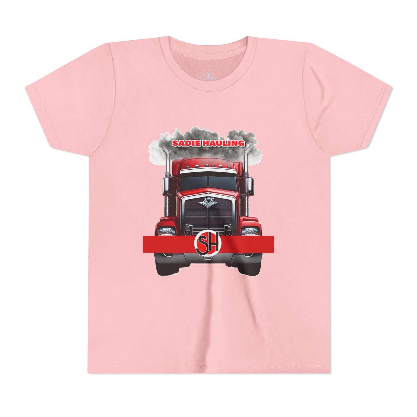 Youth Airlume Cotton Athletic  Tee - Sadie Hauling