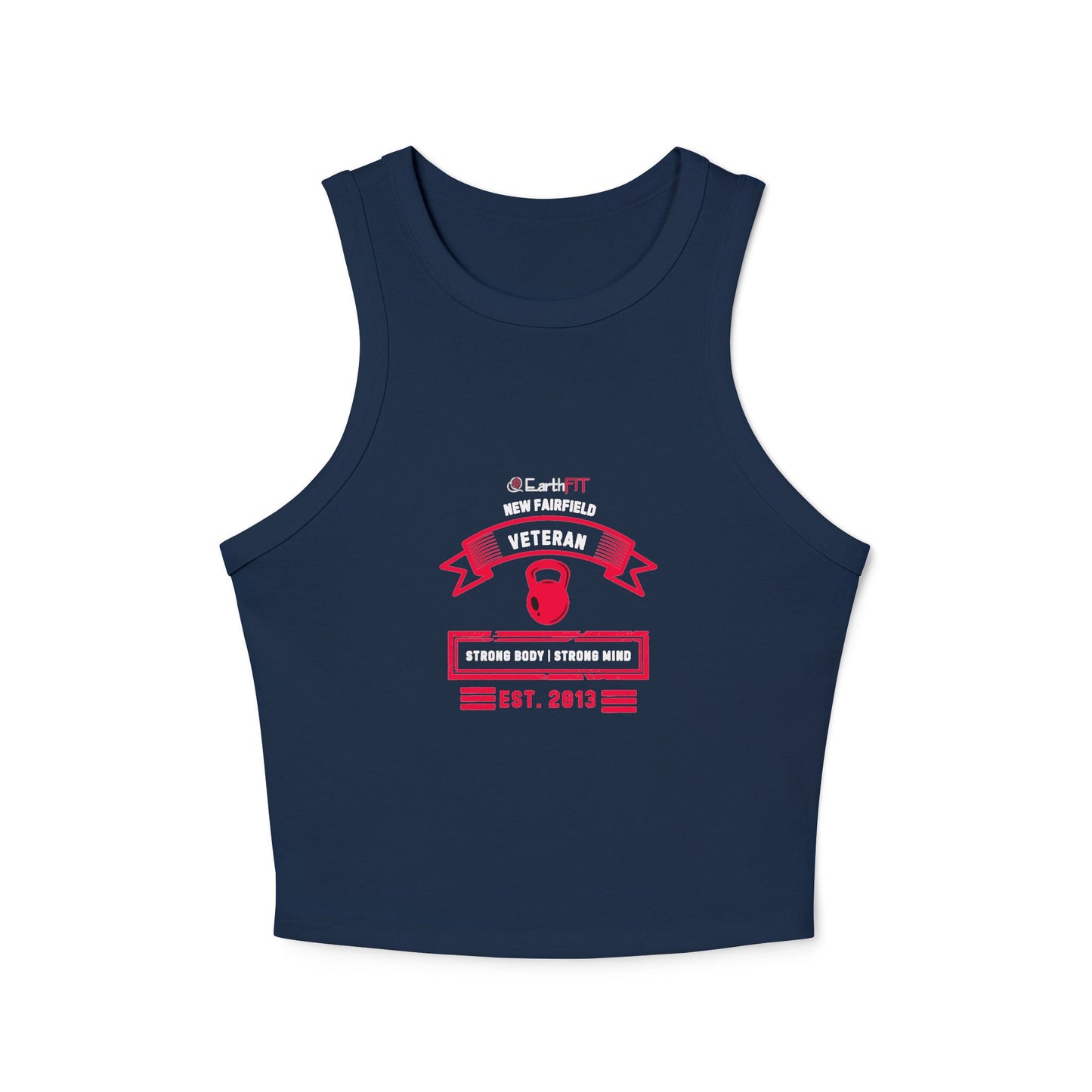 Ladies Ribbed Tank - EF - Earthfit