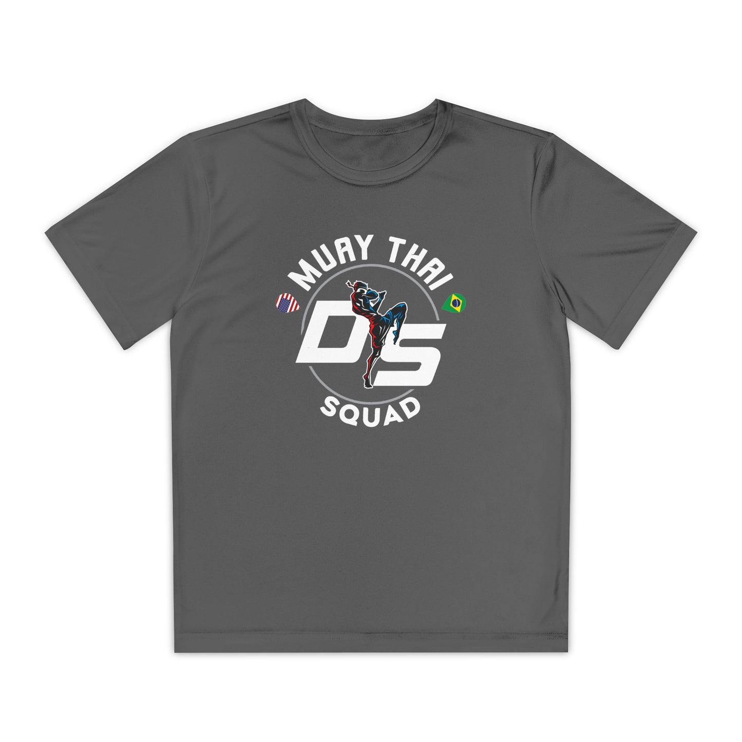 Youth Moisture-Wicking Performance Tee - 8 limbs - DS Muay Thai Squad