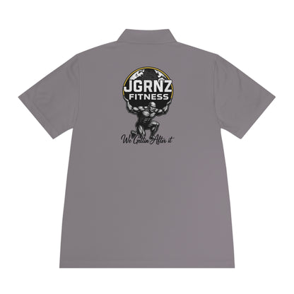 Performance Polo Shirt - Moisture Wicking - Steel Atlas - JGRNZ Fitness