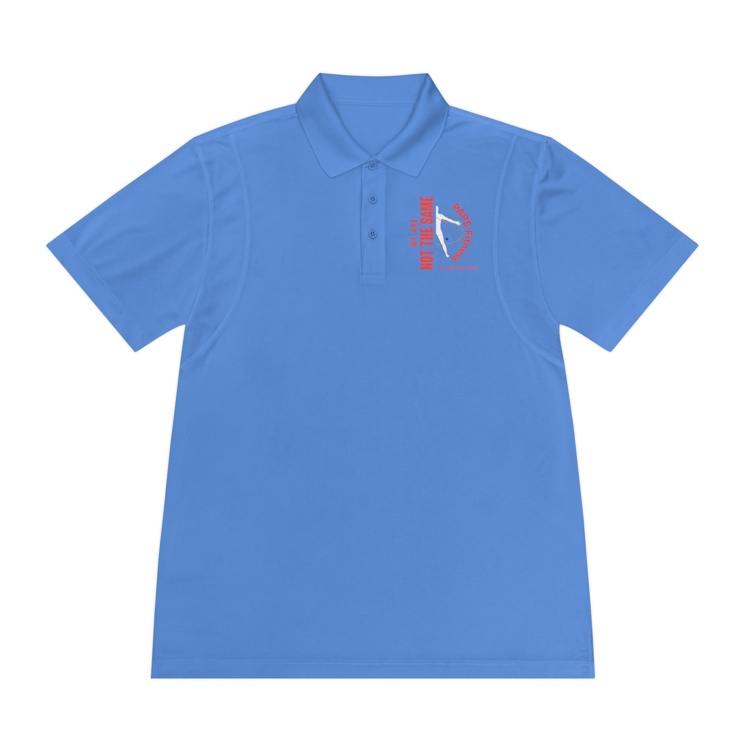 Performance Polo Shirt - Moisture Wicking - We Are Not The Same -  PAPS FITNESS
