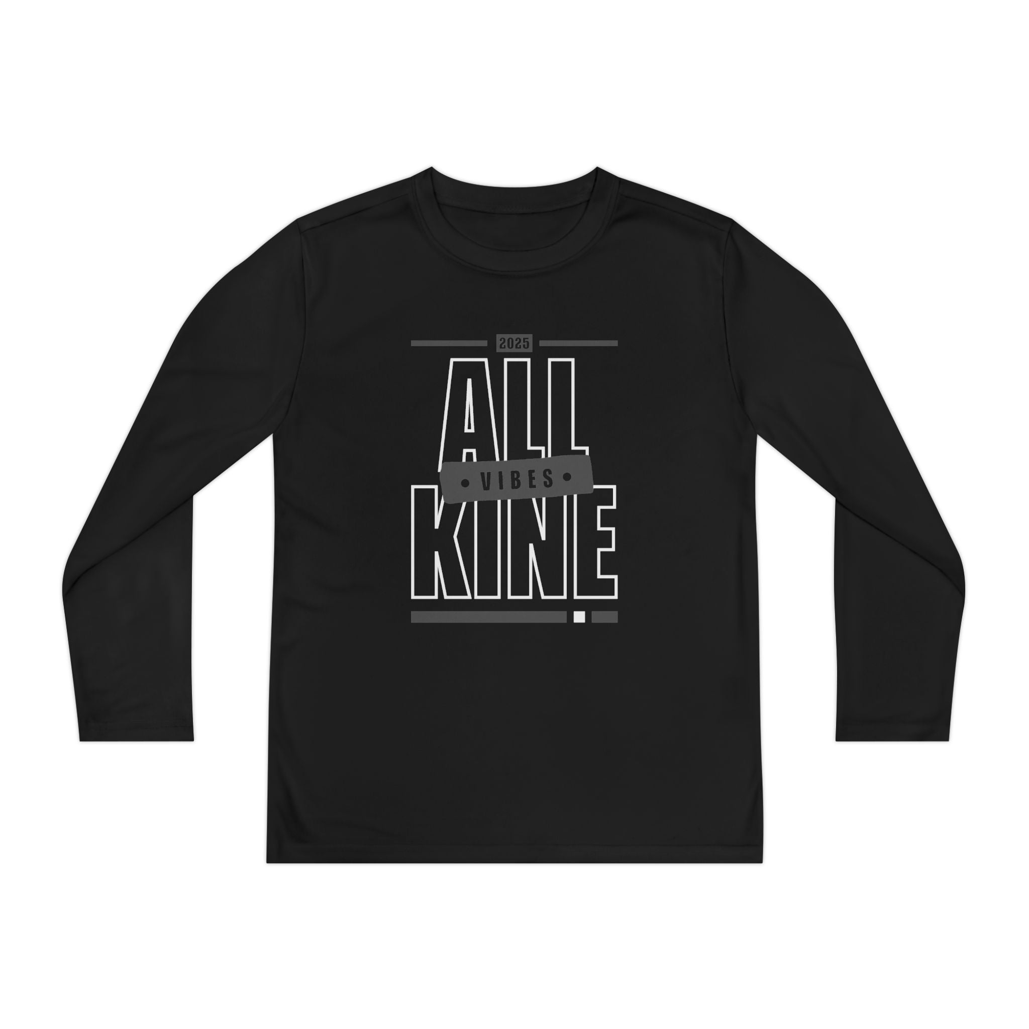 Youth Performance Long Sleeves - Vibes - All Kine
