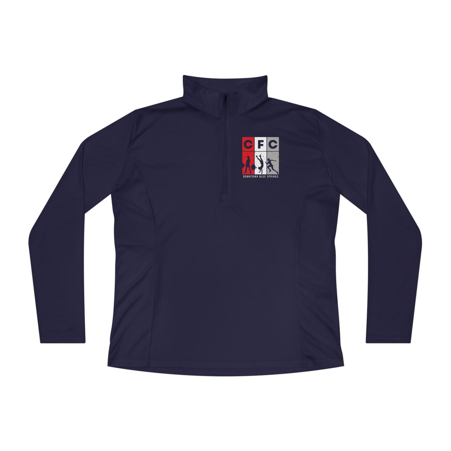 Ladies’ Quarter-Zip Pullover - CF Cerberus