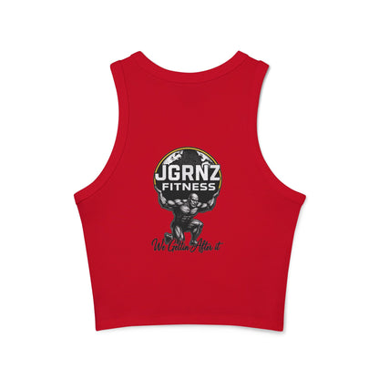 Ladies Ribbed Tank - Steel Atlas - JGRNZ Fitness