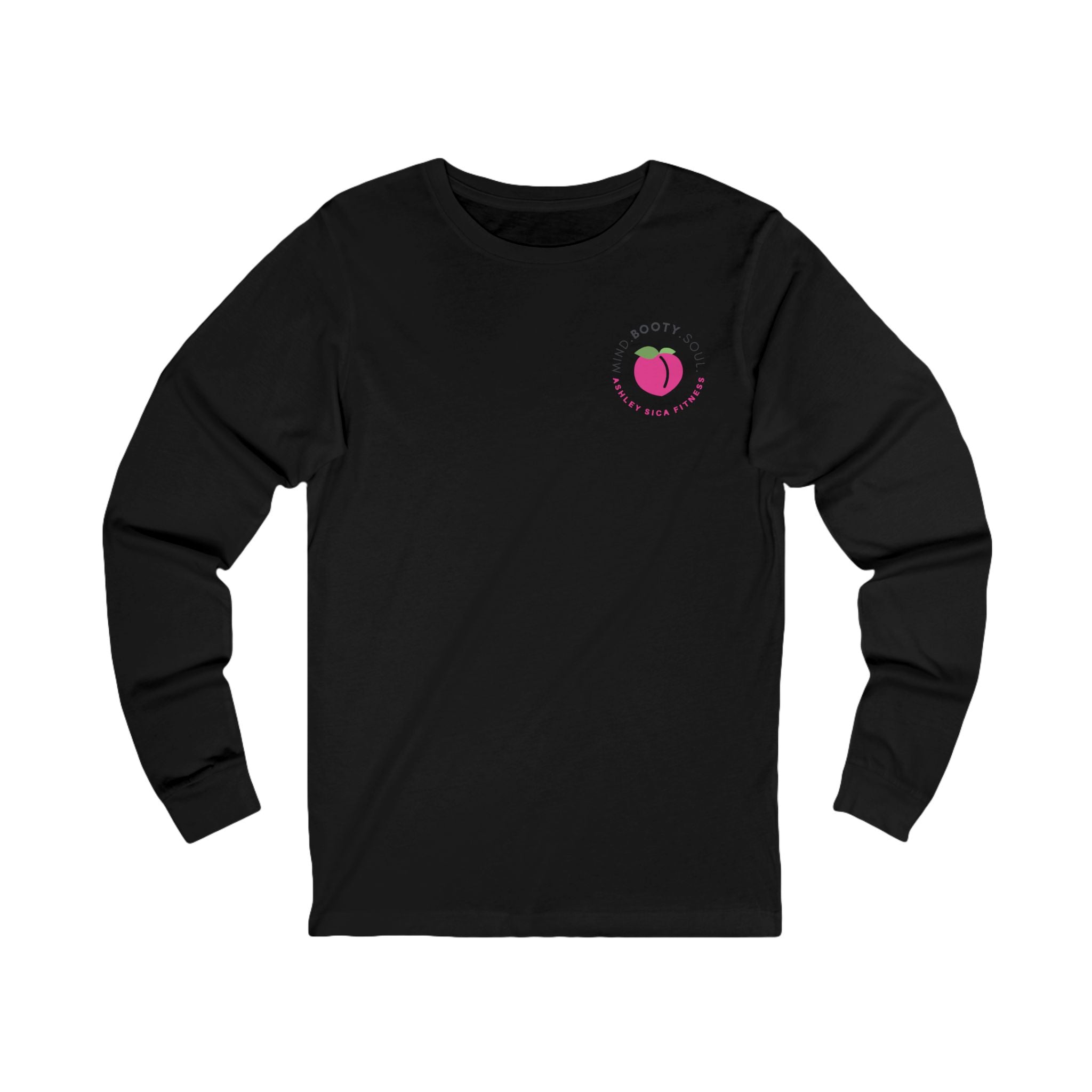 Long Sleeve Cotton Shirt - MBS  - Ashley Sica Fitness