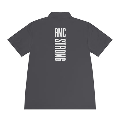 Performance Polo Shirt - Moisture Wicking - AMC Strong - American Muscle Corps  