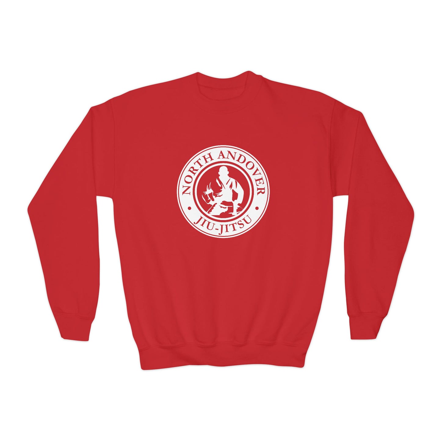 Youth Perfect Soft Crewneck Sweatshirt - North Andover Jiu - Jitsu