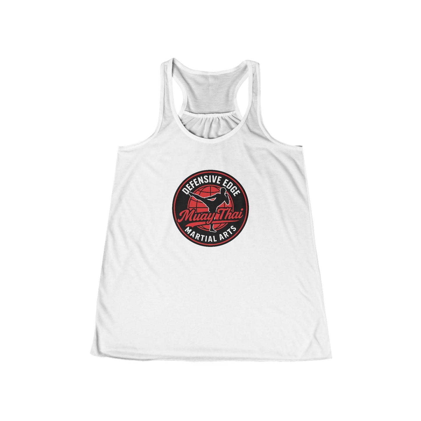 Ladies Flowy Racerback Tank - Muay Thai - Defensive Edge