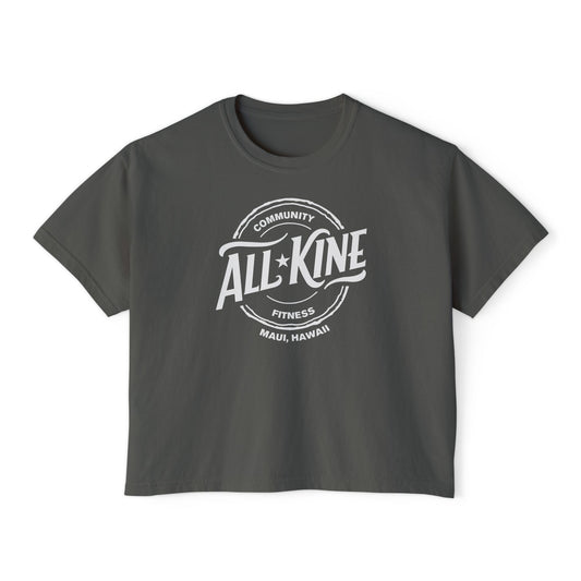 Women’s Oversized Boxy Tee - CF -  All Kine