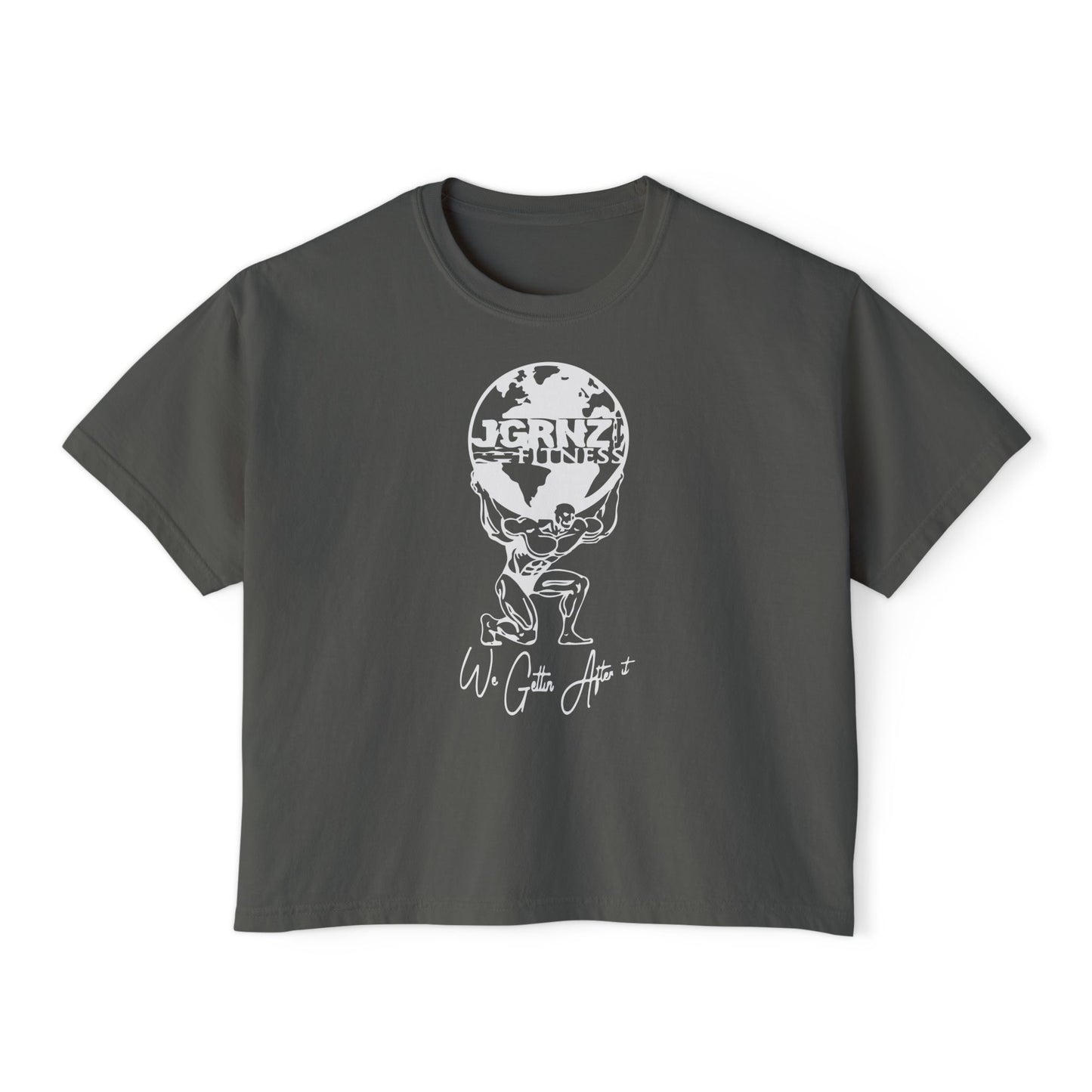 Women’s Oversized Boxy Tee - JGRNZ Fitness