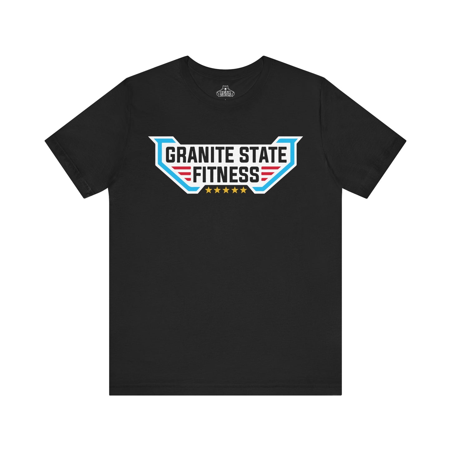 Airlume Cotton Athletic Tee -  Granite State Fitness