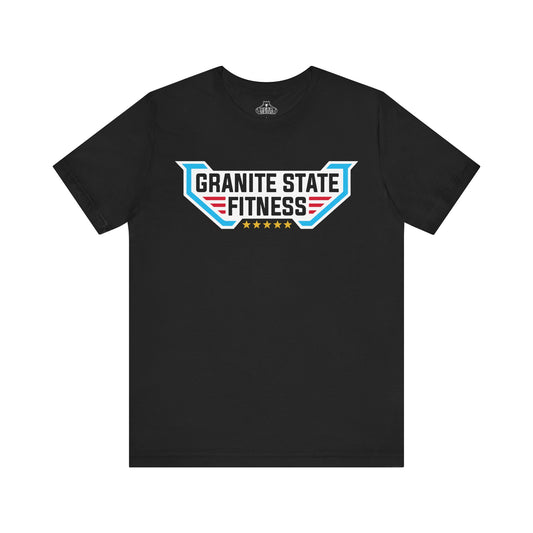 Airlume Cotton Athletic Tee -  Granite State Fitness