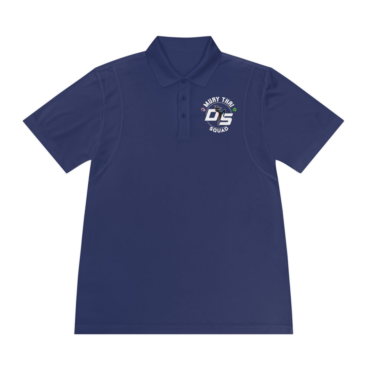 Performance Polo Shirt - Moisture Wicking - DS Muay Thai Squad 
