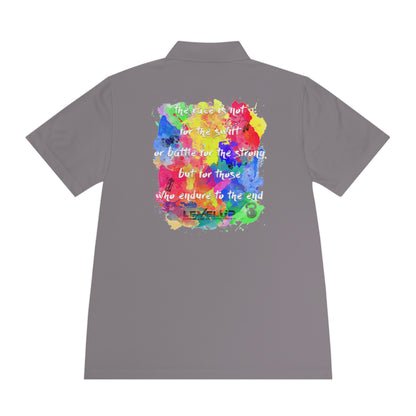 Performance Polo Shirt - Moisture Wicking - Viva - Level Up Fitness