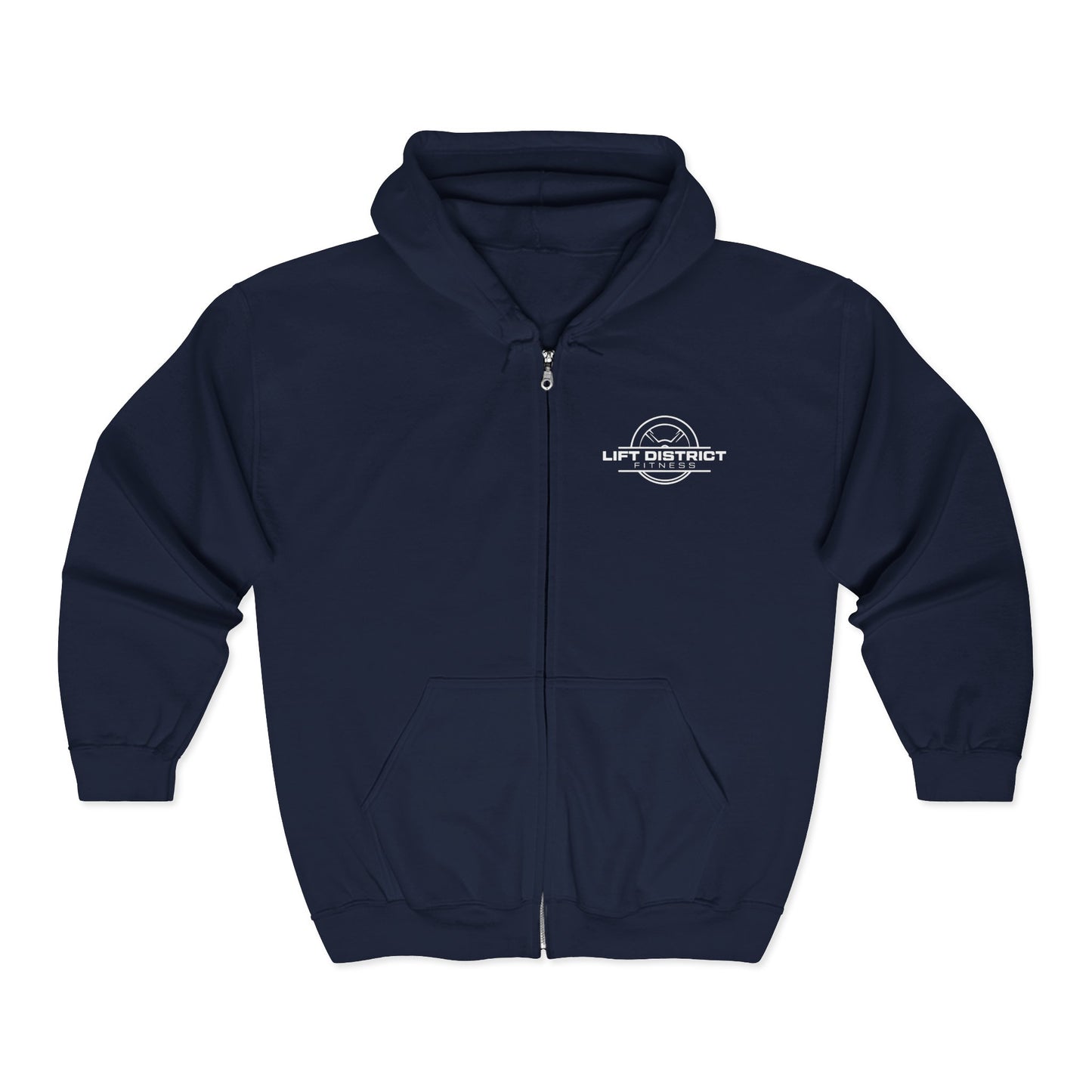 Classic Zip-Up Hoodie - Lift District Fitness