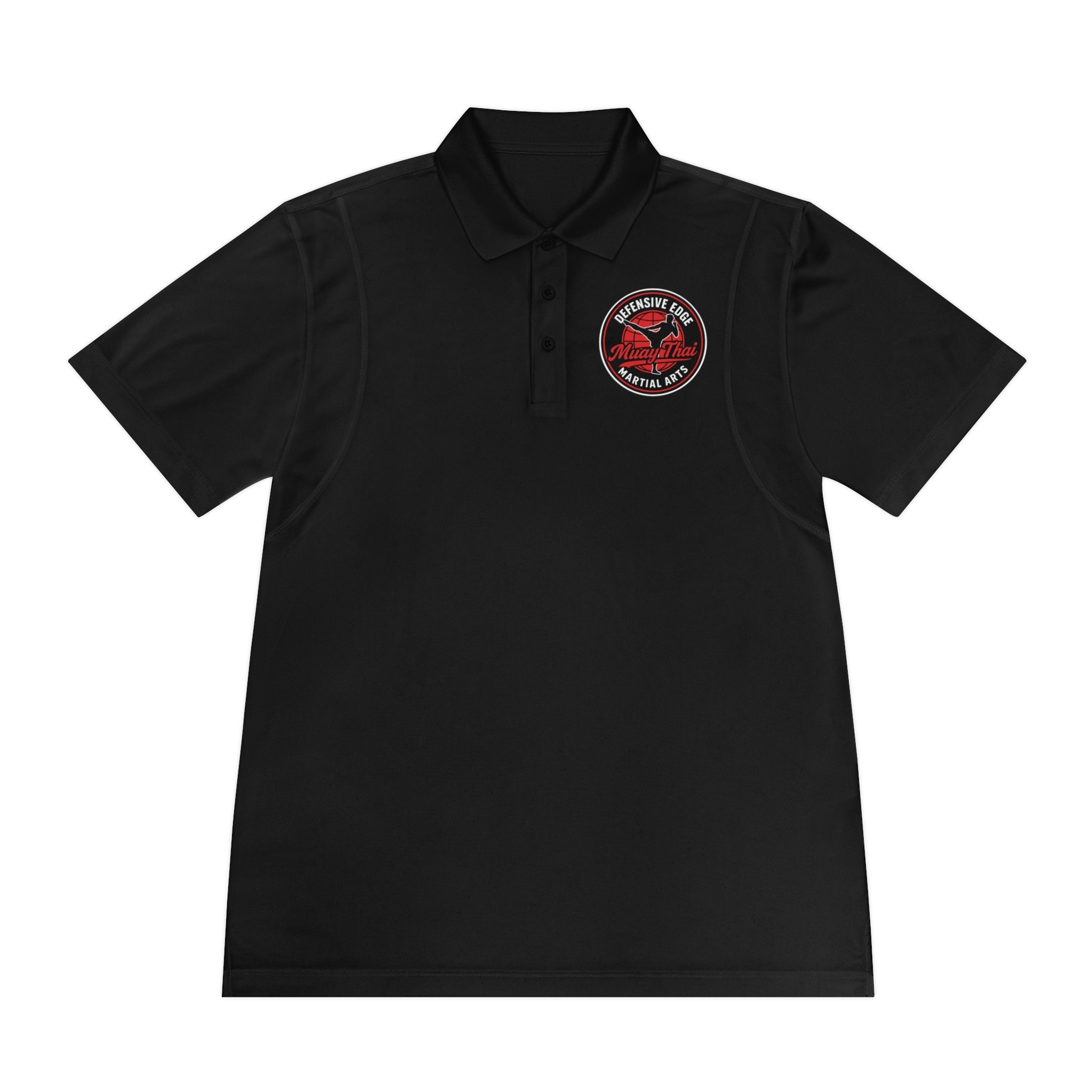 Performance Polo Shirt - Moisture Wicking - Muay Thai - Defensive Edge