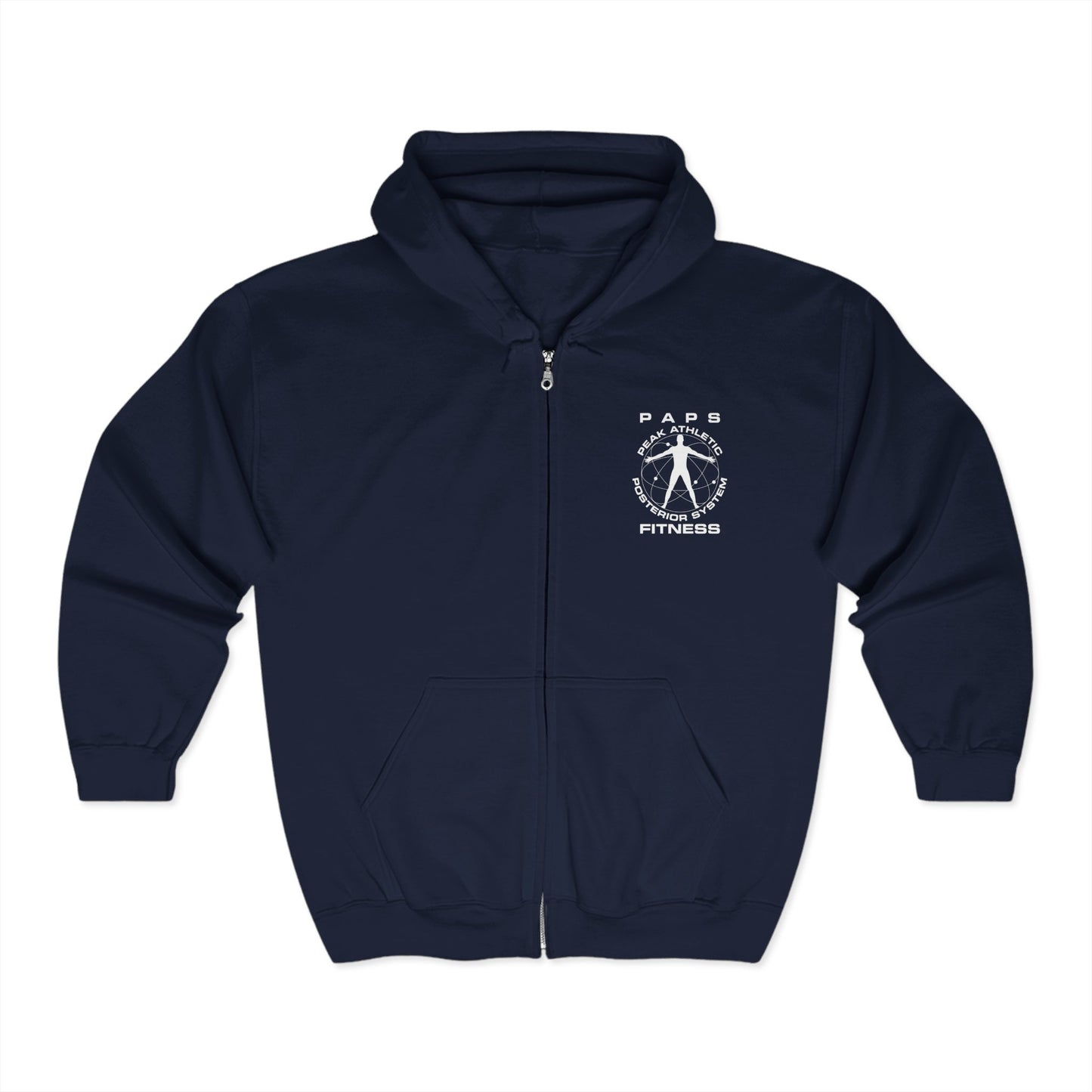 Classic Zip-Up Hoodie - PAPS Fitness