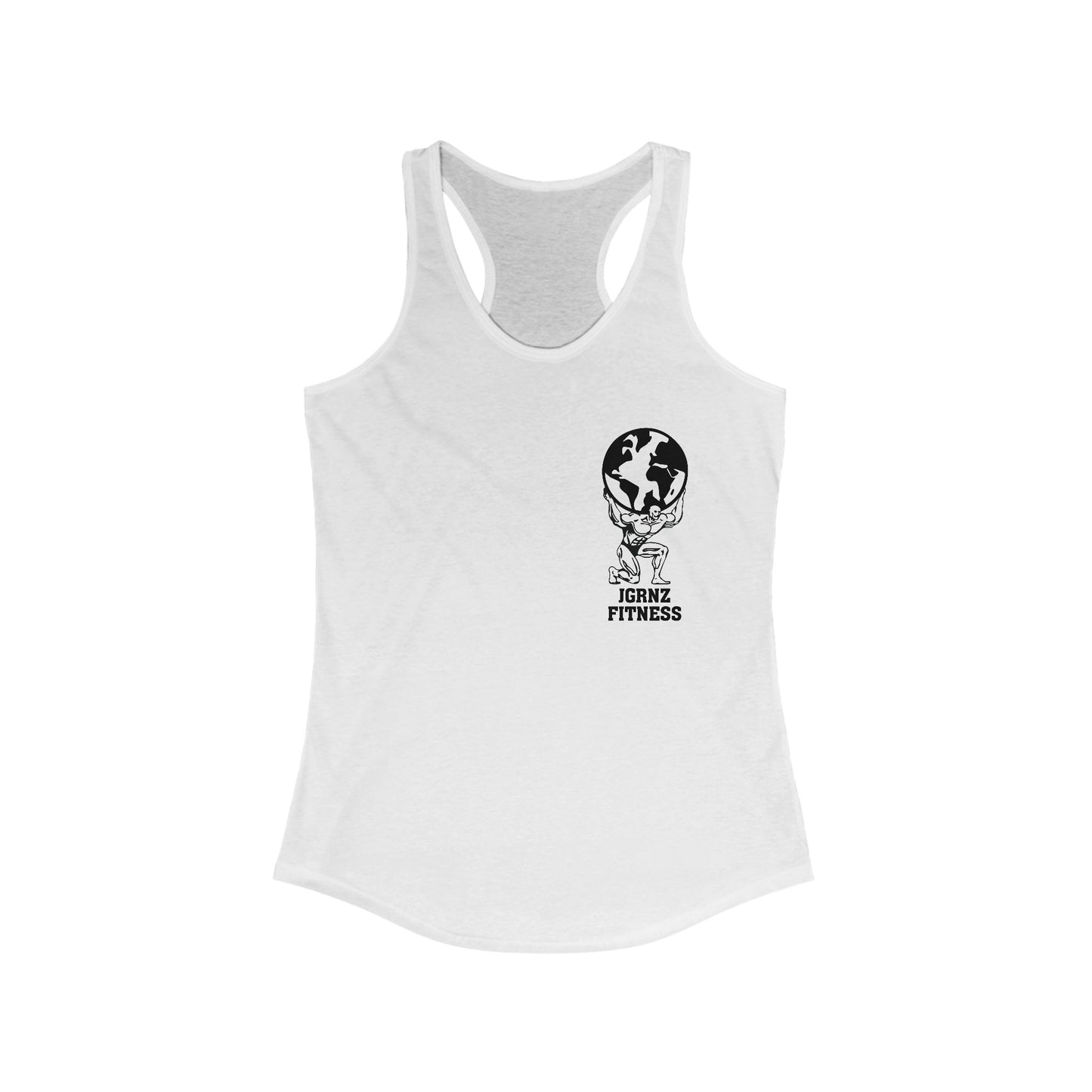 Ladies Racerback Tank - FB - JGRNZ Fitness 